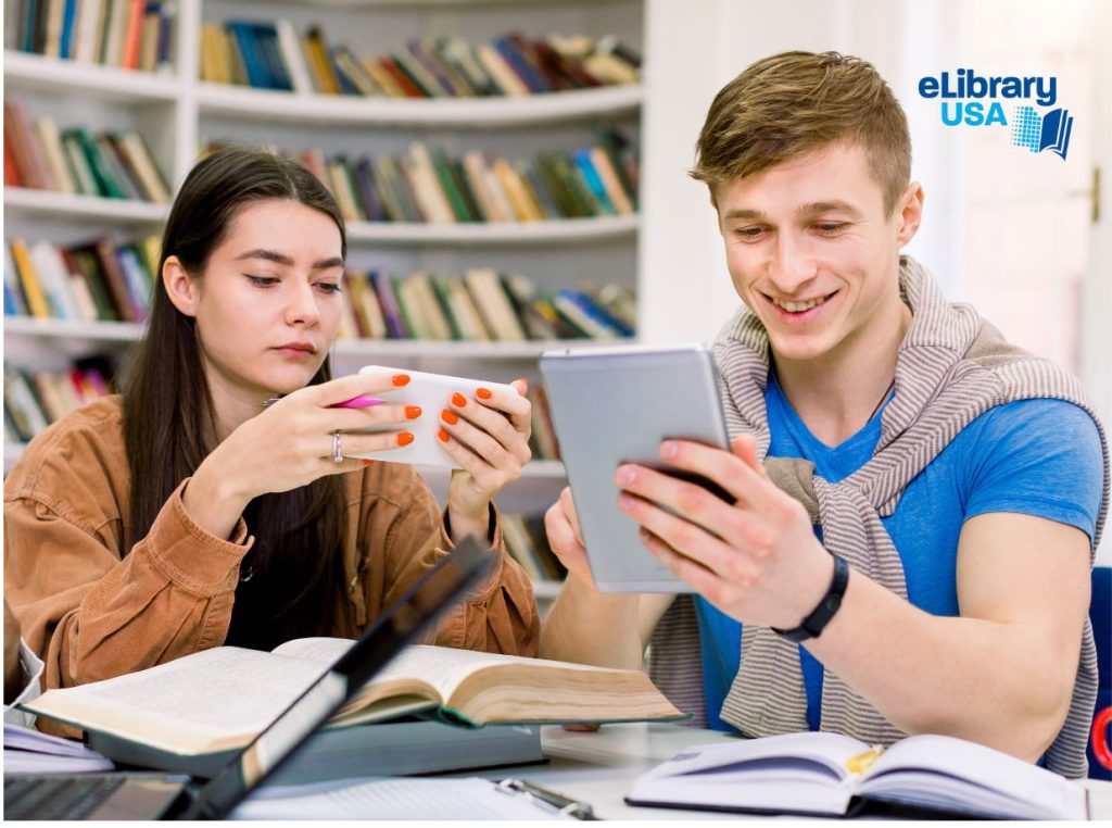 elibraryusa is a digital collection of information resources from the united states with quality newspapers, magazines, journals, books, dissertations and award winning films and videos.